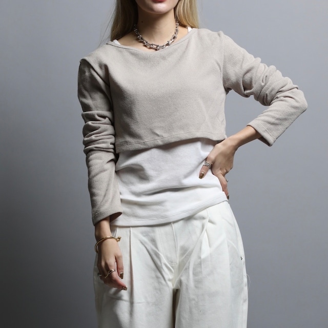 アンサンブルトップス